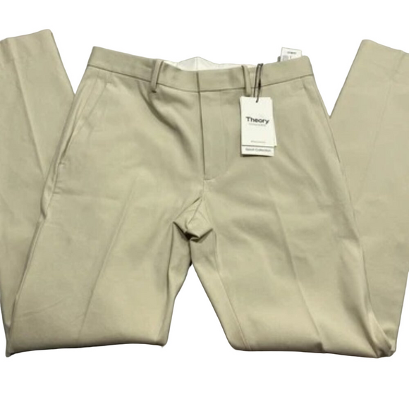 NEW THEORY Mens Pants New Sand Size 31 Zaine Bistretch Slim Fit